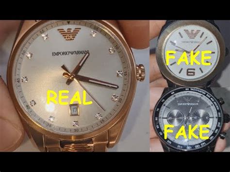 how to spot fake armani exchange watch|are armani watches genuine.